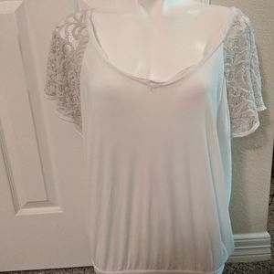 Free People White Shirt